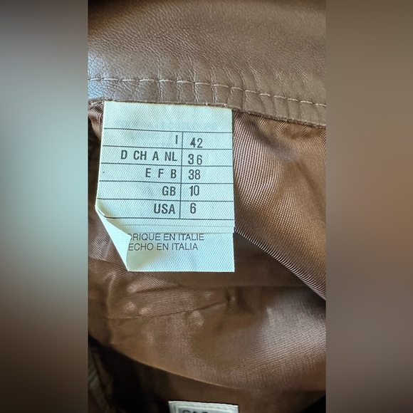 Gianfranco Ferre Studio Lambskin Pants Size 6 - Picture 7 of 8